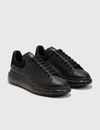 Alexander Mcqueen Black & Grey Oversized Sneakers In Black