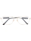 BALENCIAGA TAG PILOT-FRAME GLASSES