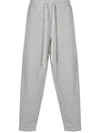 Ymc You Must Create Straight Leg Drawstring Track Pants In Grey