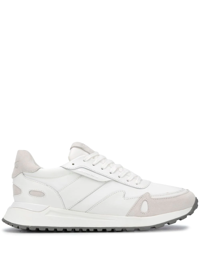 Michael Michael Kors Miles Panelled Low-top Trainers In White