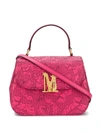 MOSCHINO M FLORAL-PRINT TOTE BAG