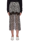 STELLA MCCARTNEY 'NATALIA' WAVE PRINT SKIRT