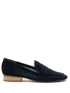 BLUE BIRD SHOES PERFORATED DESIGN LOAFERS