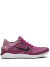 NIKE FREE RN FLYKNIT 2018 "RASPBERRY RED/WHITE/TEAL TINT" SNEAKERS