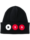 DSQUARED2 MULTI-PATCH DETAIL BEANIE