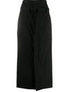 Y's High-waist Skirt In Black