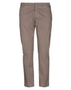 Entre Amis Casual Pants In Light Brown