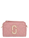 MARC JACOBS THE QUILTED SOFTSHOT 17 BAG,11535072