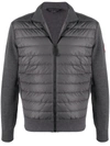 CANADA GOOSE ZIPPED QUILTED CARDIGAN