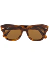 RAY BAN STATE STREET RECTANGLE FRAME SUNGLASSES