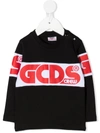 GCDS LOGO-PRINT T-SHIRT