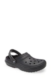 Crocstm Classic Lined Clog In Black/ Black