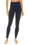 Zella Live In High Waist Leggings In Navy Sapphire