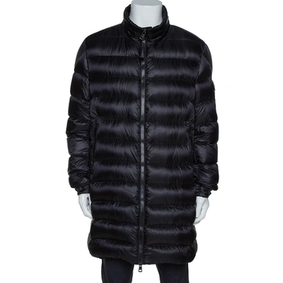 Pre-owned Moncler Black Down Quilted Dustin Puffer Jacket 3xl