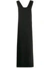 P.a.r.o.s.h Panters Black Dress In Black