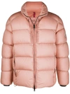 Moncler Cevenne Garment-dyed Quilted Shell Down Jacket In Pink