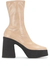 STELLA MCCARTNEY PLATFORM ANKLE BOOTS