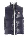 MONCLER MONGINEVRO QUILTED WAISTCOAT IN BLUE