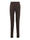 INCOTEX SOFT COTTON PANTS IN BROWN