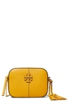 Tory Burch Women's Mcgraw Leather Camera Bag In Yellow