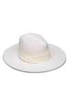 Eugenia Kim Harlowe Wool Fedora In Winter White