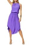 Ramy Brook Audrey Blouson Dress In Bright Iris