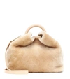 ELLEME BAOZI SMALL SHEARLING TOTE,P00488995
