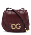 DOLCE & GABBANA DG AMORE SMALL LEATHER CROSSBODY BAG,P00480457