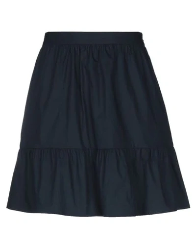 Red Valentino Mini Skirts In Dark Blue