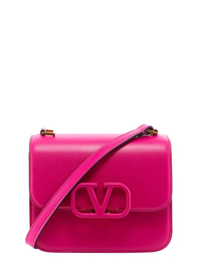 Valentino Garavani Small Vsling Crossbody Bag In Pink