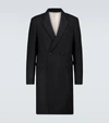 RAF SIMONS SLIM-FIT DOUBLE-BREASTED COAT,P00499737