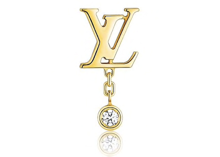Louis Vuitton Flower Stud Earrings For Men