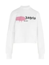 PALM ANGELS PALM ANGELS MIAMI SPRAYED SWEATSHIRT