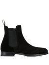 Scarosso Elena Chelsea Boots In Black