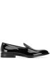 SCAROSSO GEORGE PATENT LEATHER SLIPPERS