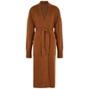 ARCH4 FRANKLIN BROWN BELTED CASHMERE CARDIGAN,3914157