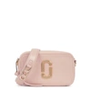 MARC JACOBS THE SOFTSHOT 21 BLUSH LEATHER CROSS-BODY BAG,3914228