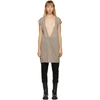 RICK OWENS TAUPE DYLAN T-SHIRT
