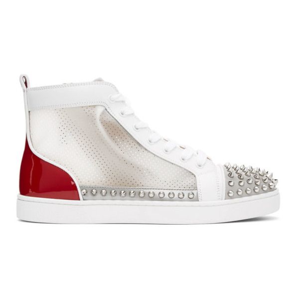 red louboutin high tops