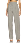 ALEXANDER WANG HIGH WAISTED PLEATED PANT,AWAN-WP83