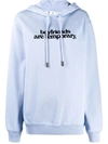 OFF-WHITE OFF-WHITE WOMEN'S LIGHT BLUE COTTON SWEATSHIRT,OWBB035F20JER0043610 S