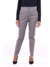 PESERICO PESERICO WOMEN'S BEIGE COTTON trousers,P0464706085BEIGEEBLU 40