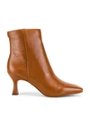 Sam Edelman Lizzo Bootie In Luggage Suede