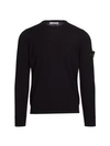 Stone Island Lightweight Wool Sweater In Black