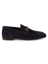 TO BOOT NEW YORK MEN'S MEN'S SUEDE TWO-BIT LOAFERS,0400010707756