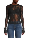 Free People Lady Lux Layering Top In Black