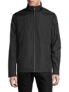 Calvin Klein Men's Standcollar Zip Up Jacket In True Navy