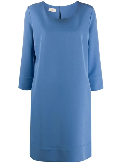 Altea Shift Silhouette Dress In Blue