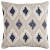 RIZZY HOME IKAT DOWN FILLED DECORATIVE PILLOW, 20" X 20"