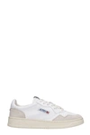 AUTRY 01 SNEAKERS IN WHITE LEATHER,11536092